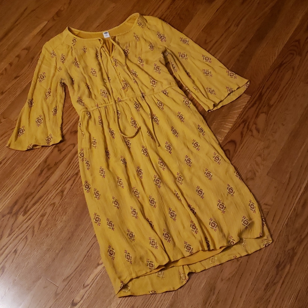 Yellow dress